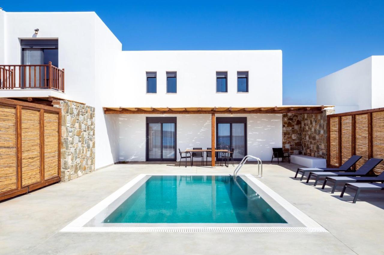 Cato Agro 4, Seafront Villa With Private Pool Afiartis Bagian luar foto