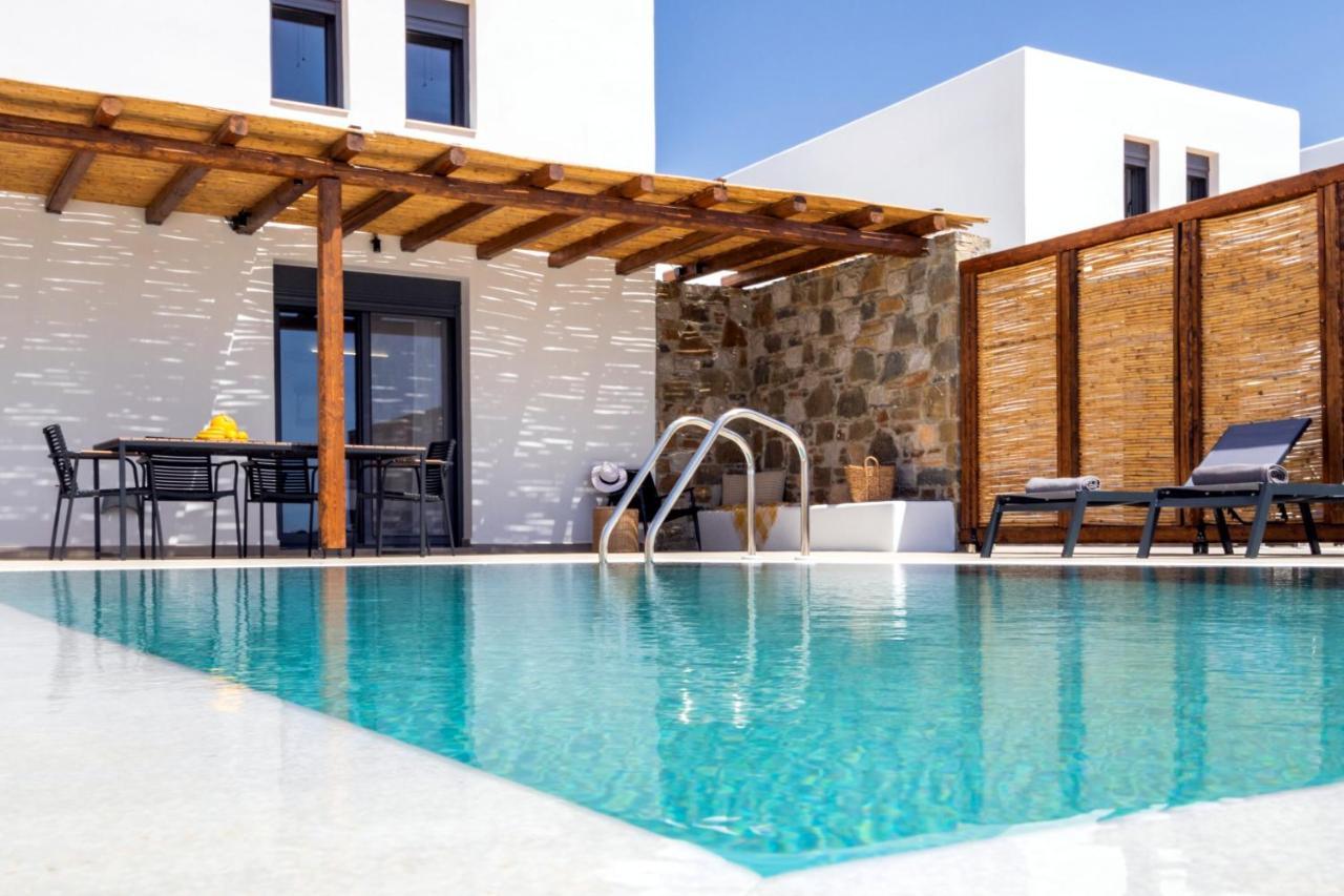 Cato Agro 4, Seafront Villa With Private Pool Afiartis Bagian luar foto